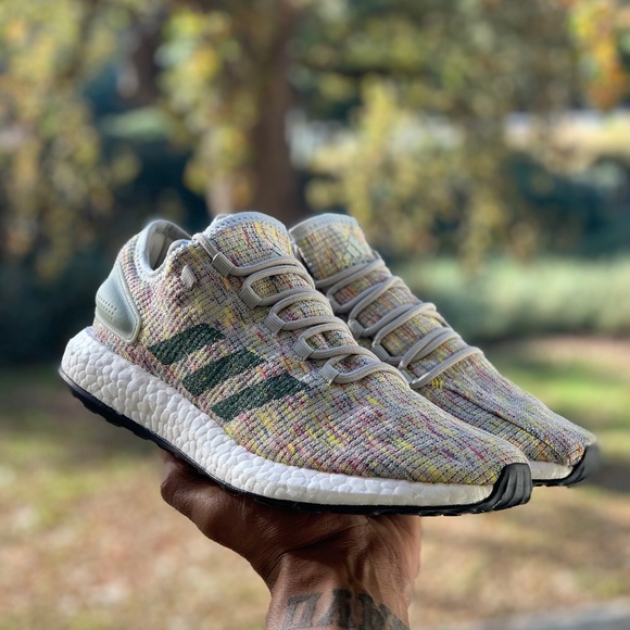 adidas Other - ADIDAS PURE-BOOST “SILVER MULTI-COLOR”